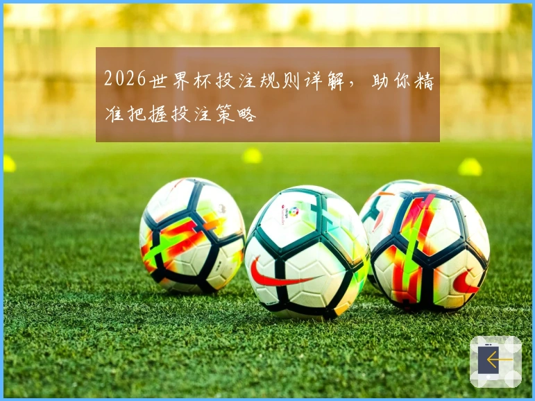 2026世界杯投注规则详解，助你精准把握投注策略