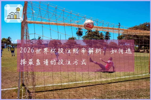2026世界杯投注赔率解析，如何选择最靠谱的投注方式